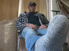 Str8 bear daddy stroke at work 6