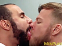 Hairy muscles, rectal, muscle hunk