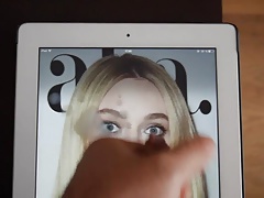 Cum on Dakota Fanning - may 2015