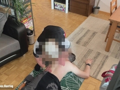 Mature Massagist Coaxed to Get a Suck off by Mike