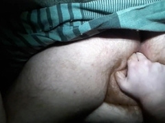 Trans boy fingers his soaking hole 2