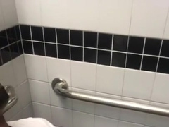 Nearly Caught in Public Toilet