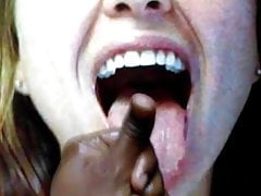 Riley Reid - Cum Tribute(face & tongue)