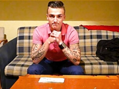 Dude with awful tattoos gets fucked by a loan shark