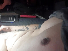 Amputee wakes to shoot a huge thick load