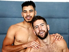 Hairy hunks Damien Reign & Sean Peyton fucking each other silly