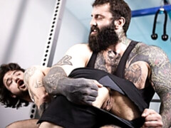 Gym fuck video with Tommy Tanner and Markus Kage