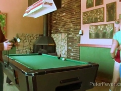 oriental teenager Vs Inked Bear