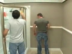 Cleaning the Shower Together