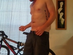 Solo cumshot, gay riding, big cock gay