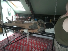 slave #03 on the Bondage Bench again