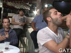 Soiree Dudes Torn Up By Weenie