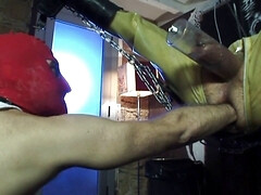 Fist hardcore sessionin sling by step-daddy