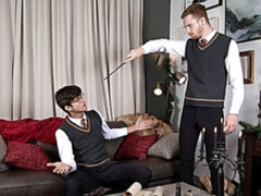 Young wizards Dacotah Red and Elliot Finn fuck each other