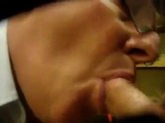 Dad blows it in stockroom