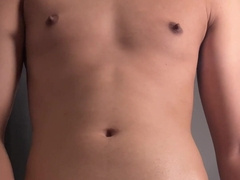 Super hot young guy jizz with uncircumcised meatpipe