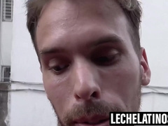 LecheLatinos.com - Willy gobbles up every glob of my jizm after a blow-job