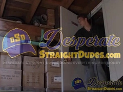 Straight Shawn Cage and Blair Ice discover a private place where they can explore the