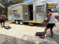 TRAILERTRASHBOYS Pup Hades And Giovanni Luvs Without a condom Sesh