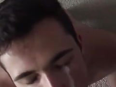 Painting his fucking face with cum 28