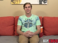 Stellar Lad Trey Forest Works on his Booty and Manstick