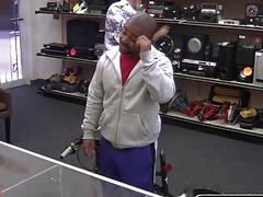 Black guy didn't come into this pawn shop expecting to get fucked, but that's what happened
