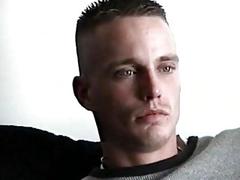 Straight hunk can only close his eyes as his hard cock is engulfed