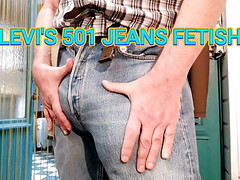 Jeans bulging 80ties style