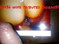Videocumtribute to Tom36 wife