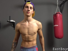 Pablo Gomez is a flexible hottie with perfect muscles