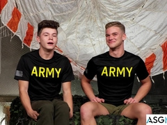 Soldiers Jonathan Tylor & Drake Von Puddle Secrets, Then Sparks!