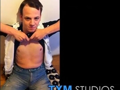 Big cock twink jerking and enjoying in front of the camera