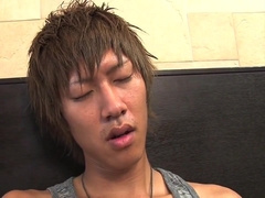 Japanese Boy Masturbates And Cums