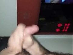 Sex shop video booth jerk off. Big cum shot. Rope 5