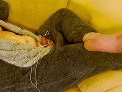 Chubby, electro stimulation, gay chubby man