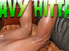 Ebony men dominate each other's tight booties