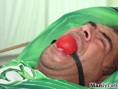 Bdsm Crossdresser Barebacked In Infirmary After Fuck Machine