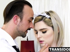 Ella Hollywood's taboo bj before rock hard bumfuck