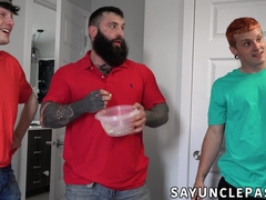 Edward Terrant and Harvey Sid receives a naughty way of saying thanks