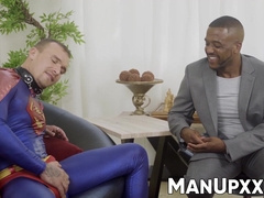 Superman Isaac X falls under Micah Martinezs cock and hole control