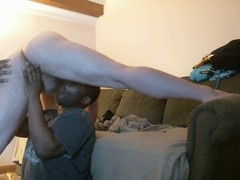 Incredible mouth action and analingus