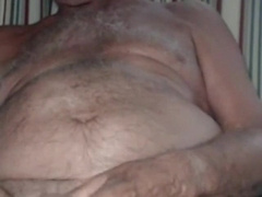 Granddad Wanks on Web cam