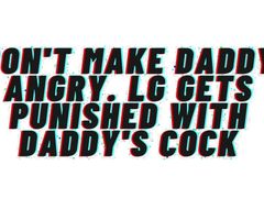 EROTIC AUDIO: Don't Make Daddy Angry :Audio Porn: Role Play Audio:DDLG: