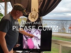 Brittany and Friend Request a CUMM Tribute!