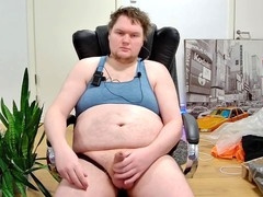 erotic webcam show featuring gay guys in lingerie and some steamy solo action