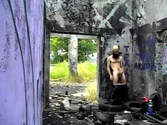 Getting caught: helping to jerk me till cum