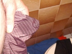 Cumming in panties, boy masturbating, man in panties