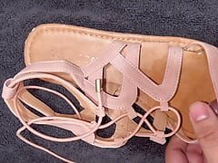 Cum on Used Sandals