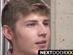 NextDoorXXX.com - Young man's throbbing cock begs for attention in jerk off session