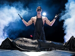 Sweaty leather daddy anal with Skyy Knox and Tyler Roberts